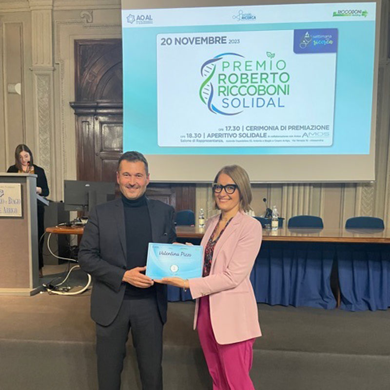 A PROJECT ON MICROBIOTA AND ASTHMA WINS THE FIRST ROBERTO RICCOBONI SOLIDAL AWARD